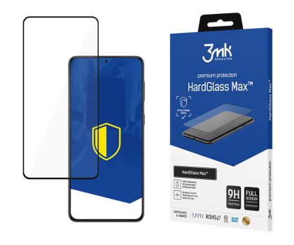 Szkło i folia ochronna 3MK HardGlass MAX do Samsung Galaxy S22 5903108452915